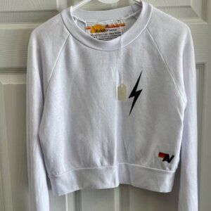 AVIATOR NATION NEW WITH TAGS CROP SIZE MEDIUM